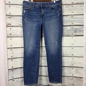 Silver Jeans Suki Straight Dark Wash Plus 18W L31